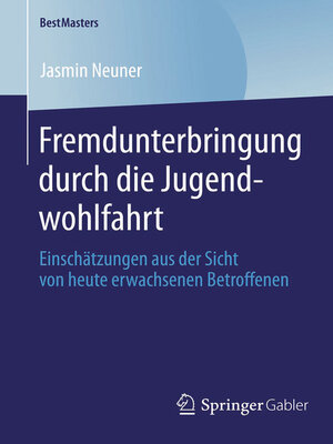 cover image of Fremdunterbringung durch die Jugendwohlfahrt